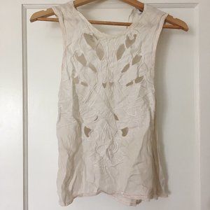 Alice McCall Floral Cutout Tank